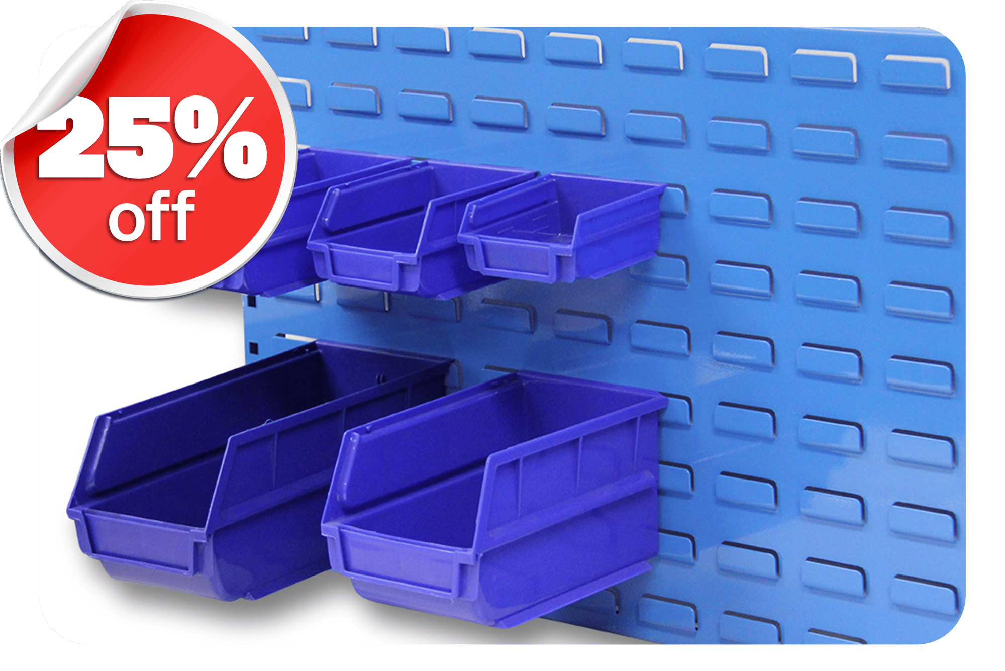 Maxa Plastic Parts Bins w tag
