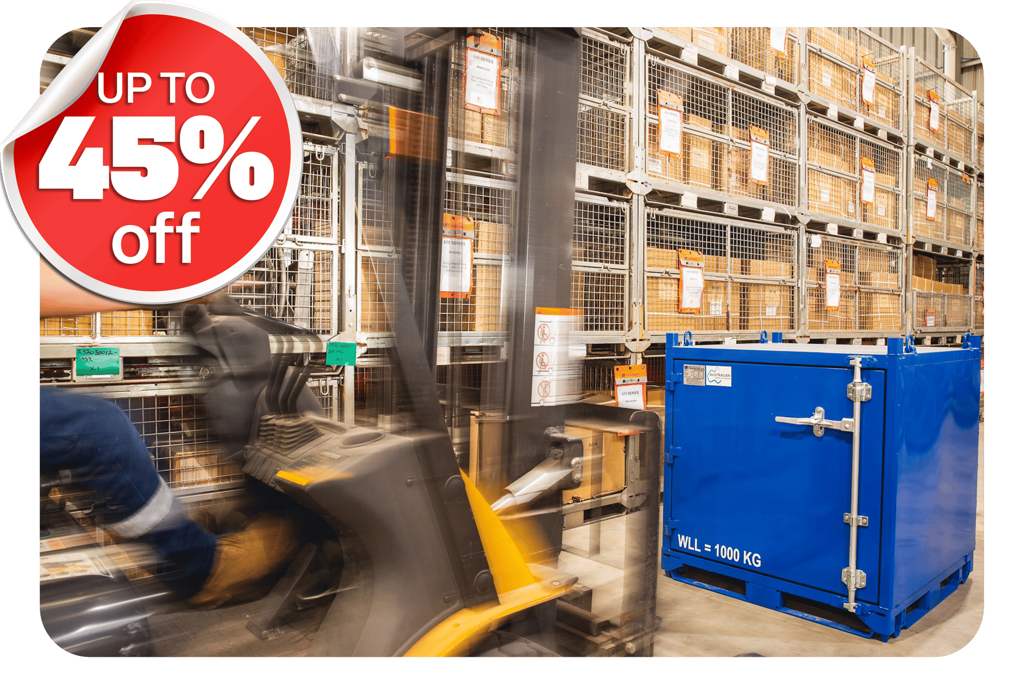 Site Storage & Transport Boxes w tag
